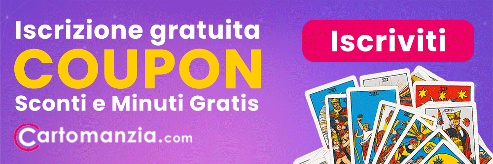 Promozione Cartomanzia, per te Sconti e minuti gratis cartomanzia per chiamare le migliori Cartomanti in Italia. Cartomanzia professionale
